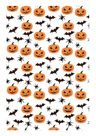 Printable Halloween Repeating Pattern