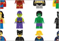 Superhero Repeating Pattern