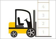 Forklift Truck Maths Dice Game