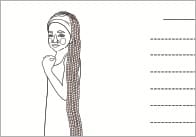 Rapunzel Colour & Write Worksheets