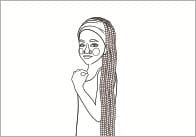 Rapunzel Colouring Sheets