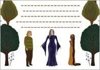 Rapunzel Page Borders