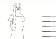 Sleeping Beauty Writing & Colouring Worksheets