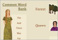 Sleeping Beauty Word Mat